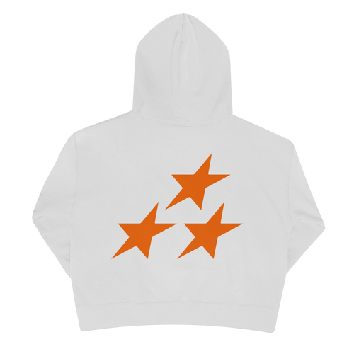 HE SAVED OUR SOULS HOODIE WHITE/ORANGE